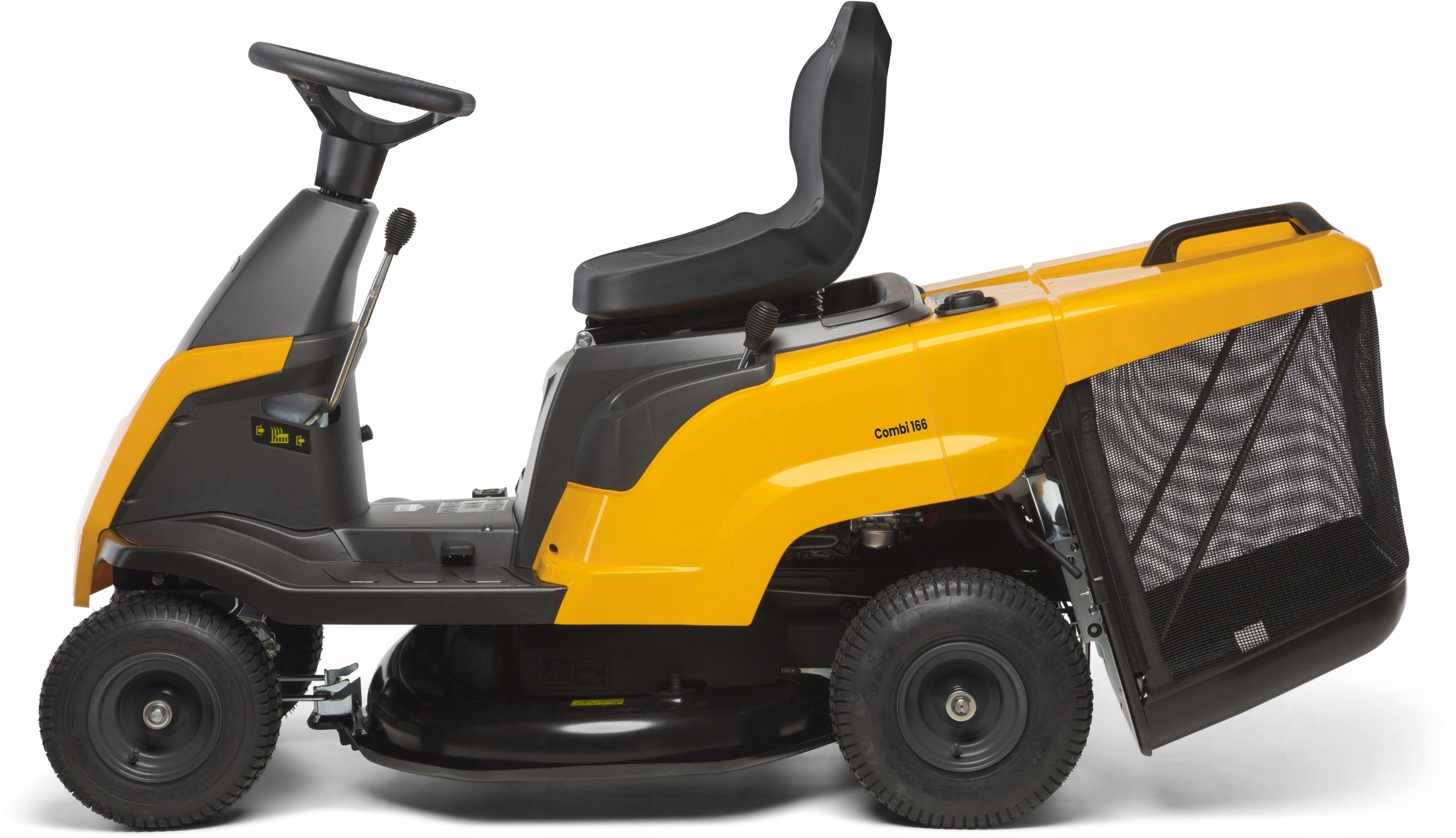 Tractor Lawn Mower Rider STIGA Combi 166 Hydrostat Basket 150L Mulching 66 cm Brand Stiga