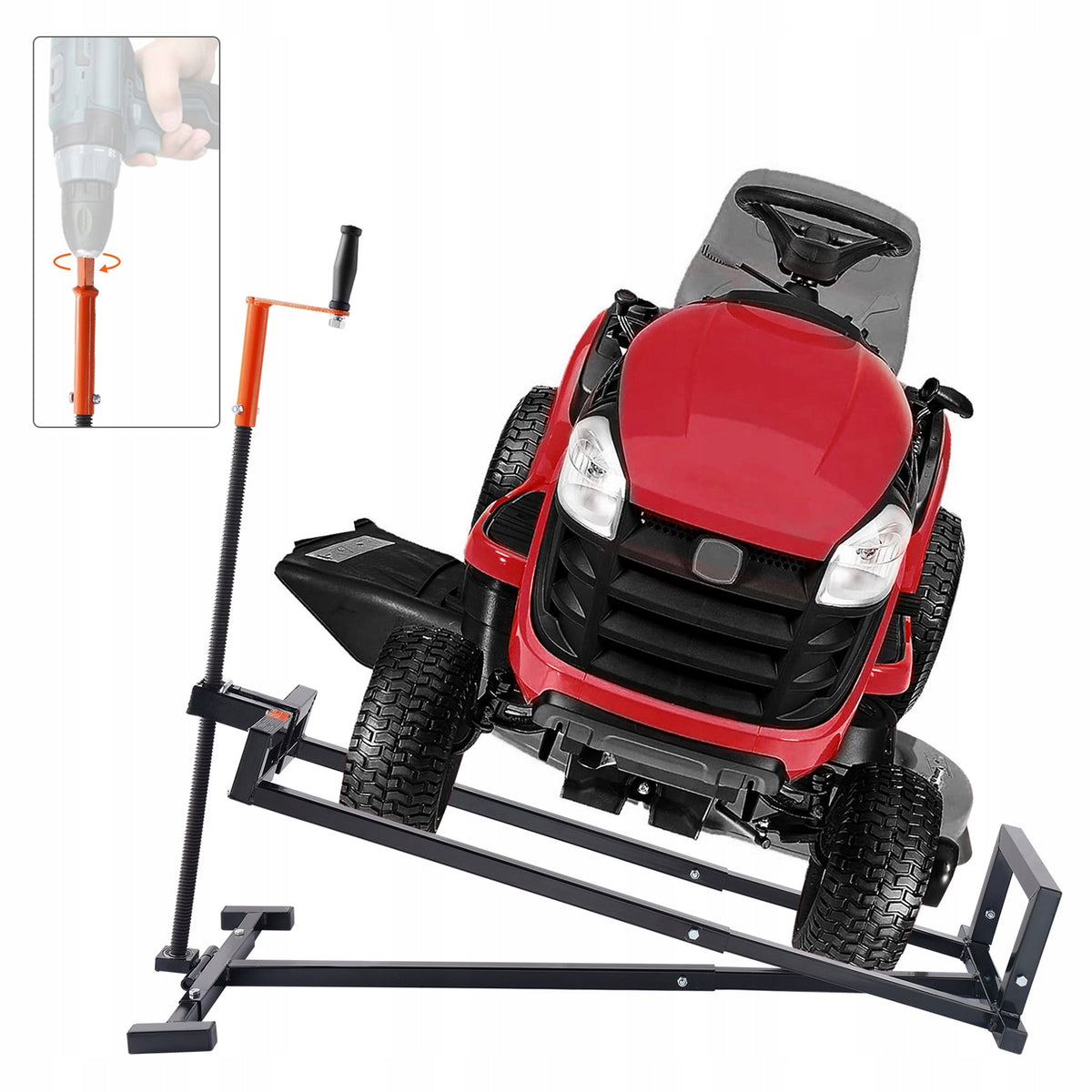 Tractor Lever Lifting Machine Quada ATV Lifting Capacity 400KG Angle 36° 60CM