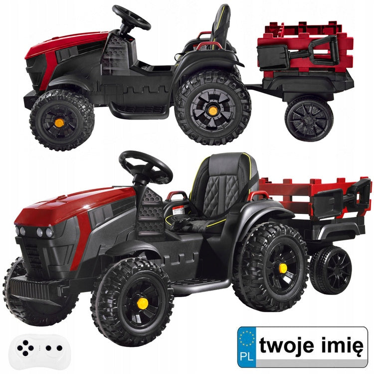 Tractor for children's battery + trailer PA0240 Brand Jokomisiada