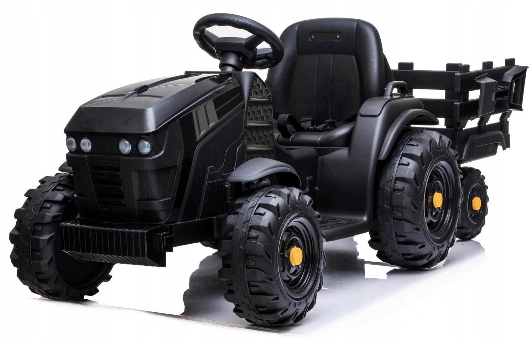 Tractor with battery trailer 2x45W 12V 10Ah Vehicle for children Packaging status original