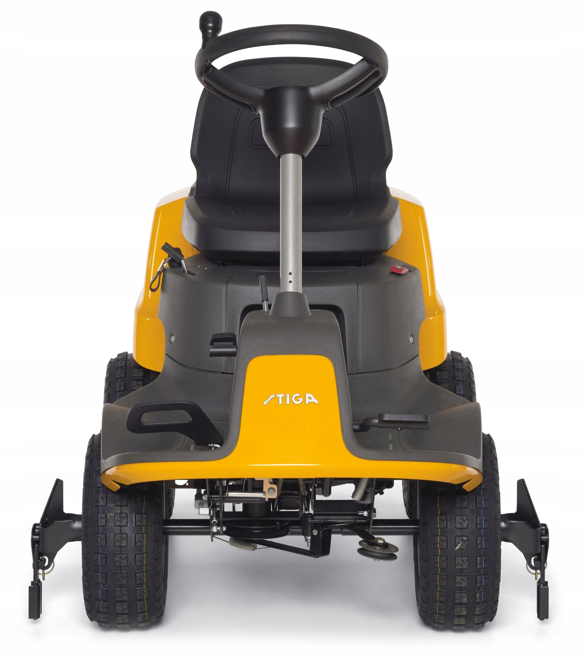 Tractor without Basket STIGA Park 300 LC Hydrostat 85 cm 9,7 HP QuickFlip Set Brand Stiga