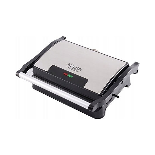 Traditional electric grill ADLER AD3052 silver/grey 1200 W