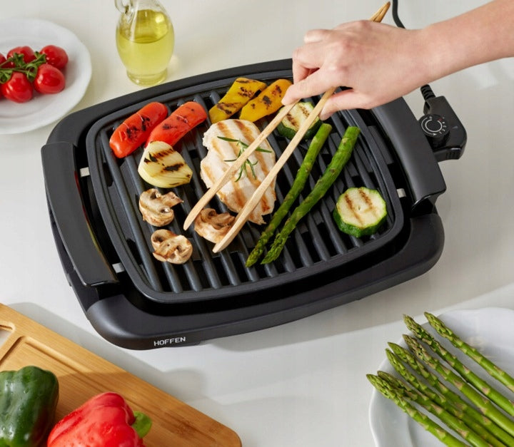 Traditional electric grill Hoffen SG-1140 black 1200 W
