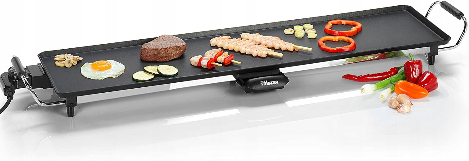 Traditional electric grill Inventum TP700 XXL black 1800 W Manufacturer code BP-2984