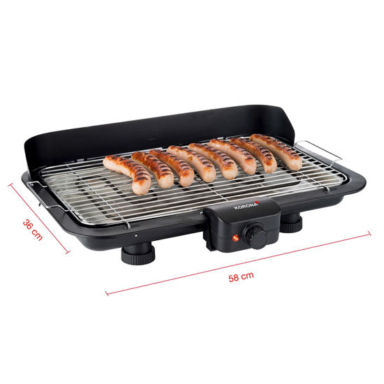 Traditional electric grill Korona 46117 black 2200 W Brand Korona