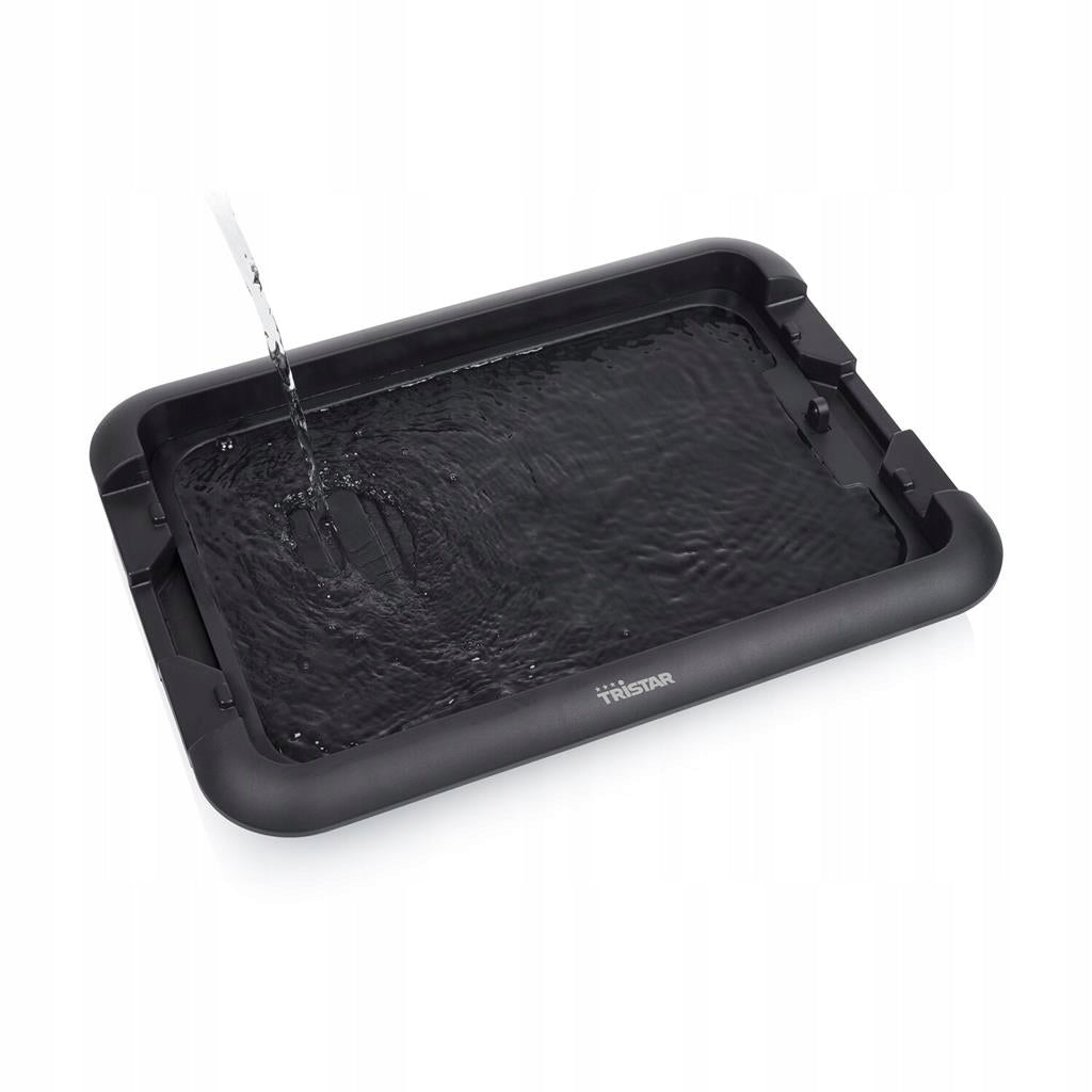 Traditional electric grill Tristar 1200W black 1200 W Power rating 1200 W
