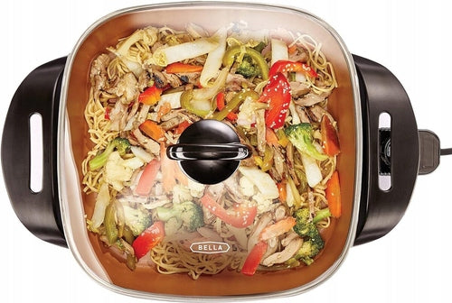 Traditional electric grill Uten BELLA black 1200 W Read description