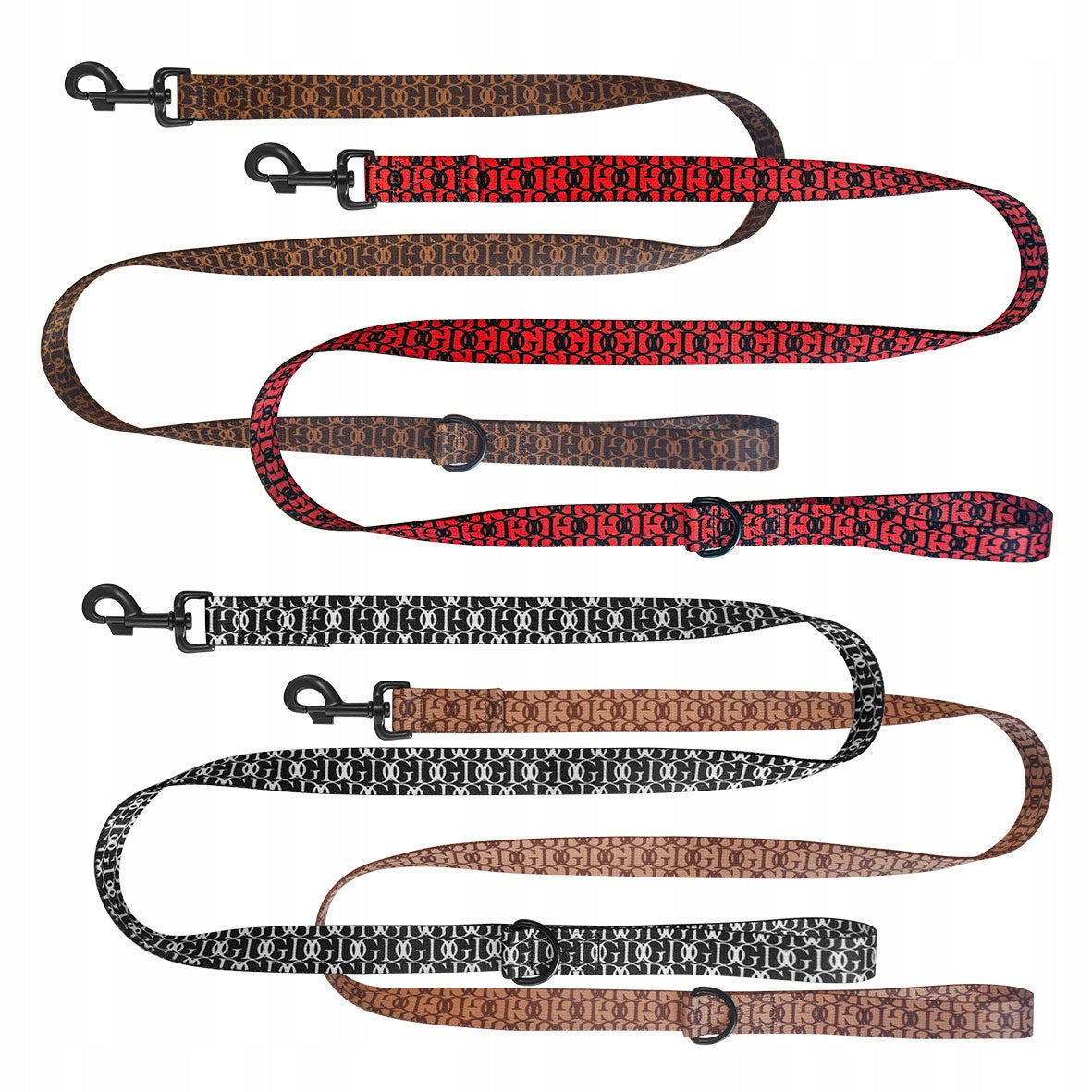 Traditional leash Chaba tape 1 m red Manufacturer code 11316