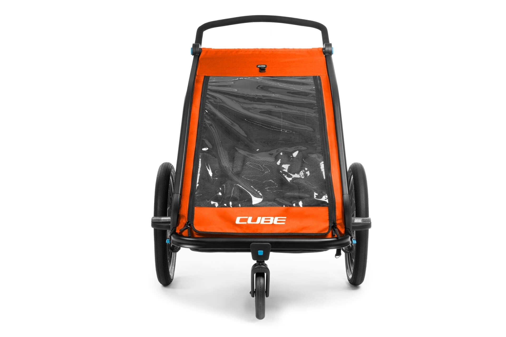 Trailer Cube Kids Trailer Double CMPT X Actionteam grey'n'orange Brand Cube