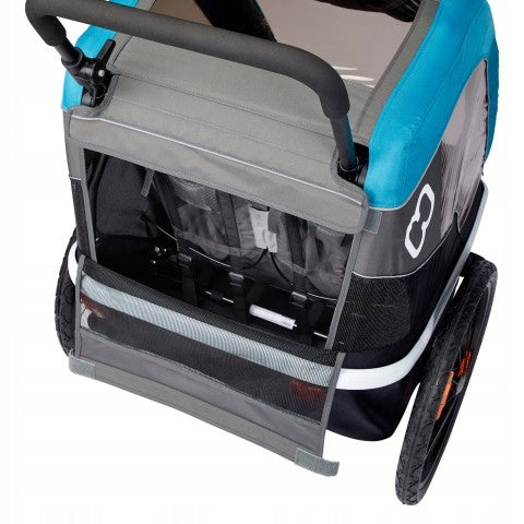 Trailer HAMAX AVENIDA TWIN blue Number of seats 2