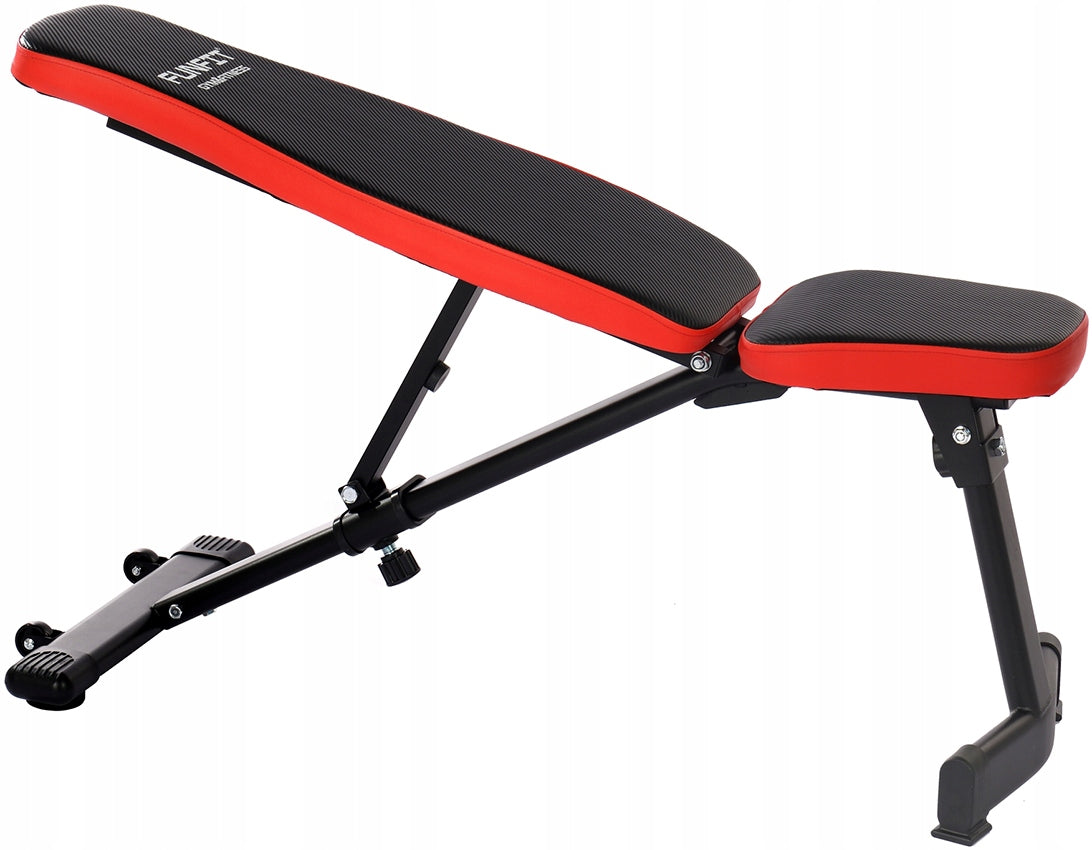 Training Bench Adjustable FUNFIT Slant Bench 6-Degree Folding Kind adjustable