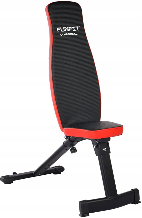 Training Bench Adjustable FUNFIT Slant Bench 6-Degree Folding Maximum user weight 110 kg
