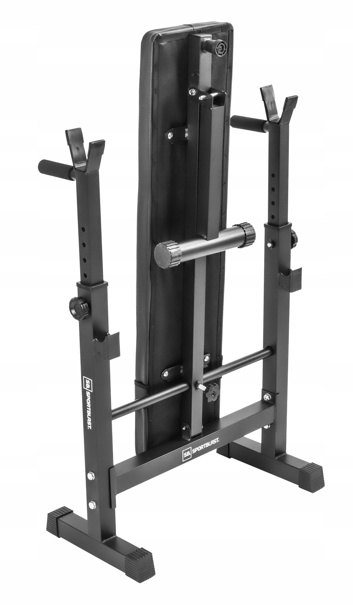 Training Bench Flat Exercise Bench Folding with Stands Maximum user weight 110 kg