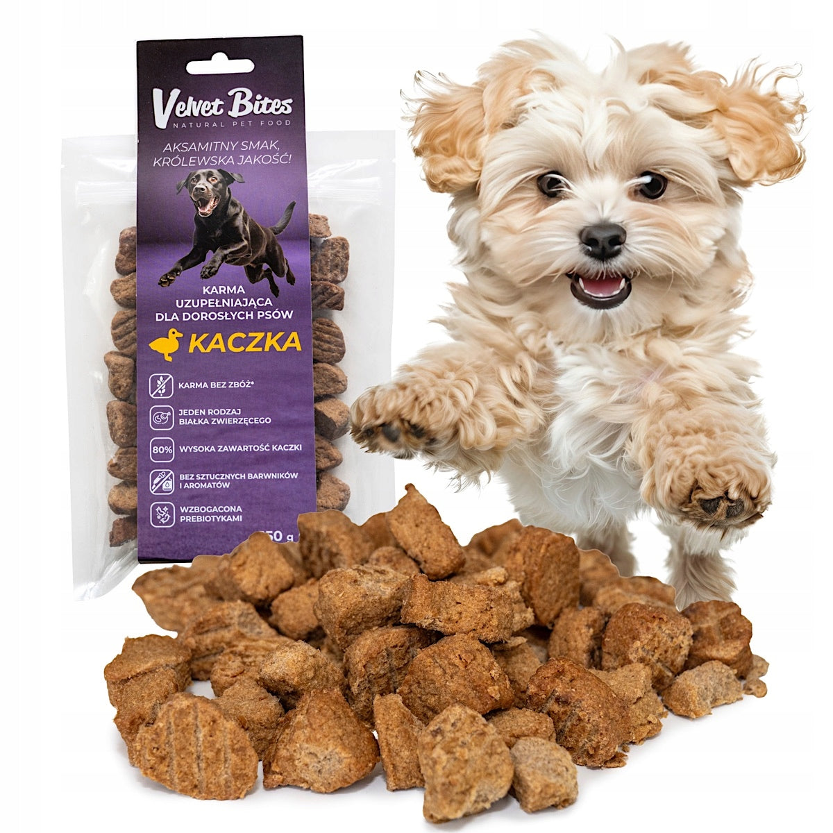 Training Dog Tastes 150g Soft Duck Grain Free 80% Premium Meat