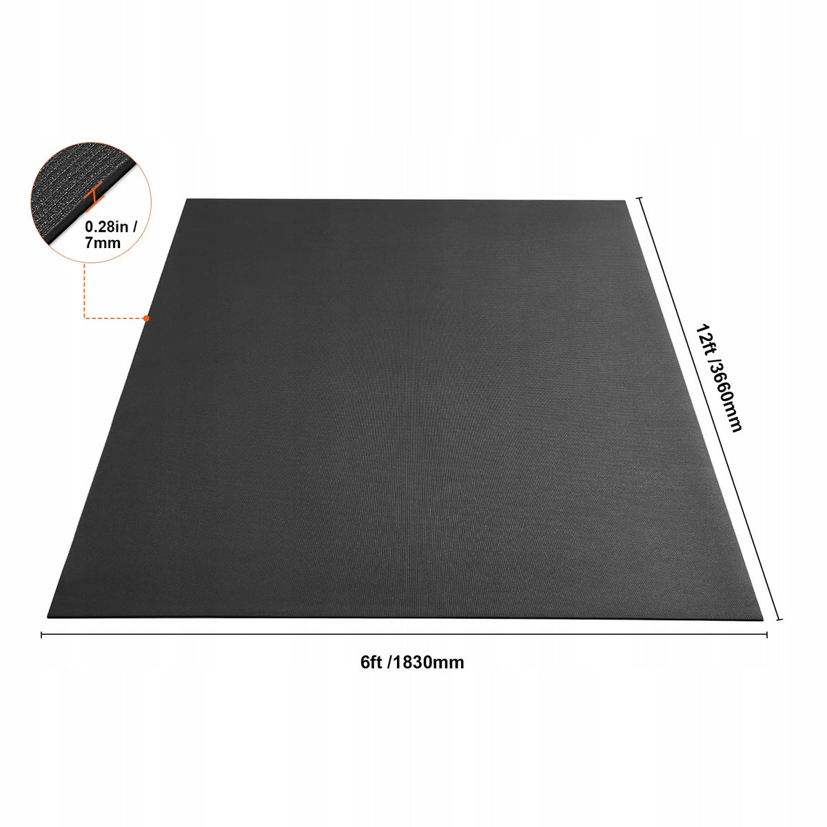 Training Mat 3,6x1,8M Easy To Clean Non-Slip Yoga Mat Manufacturer code DXYJD6YC12YCN