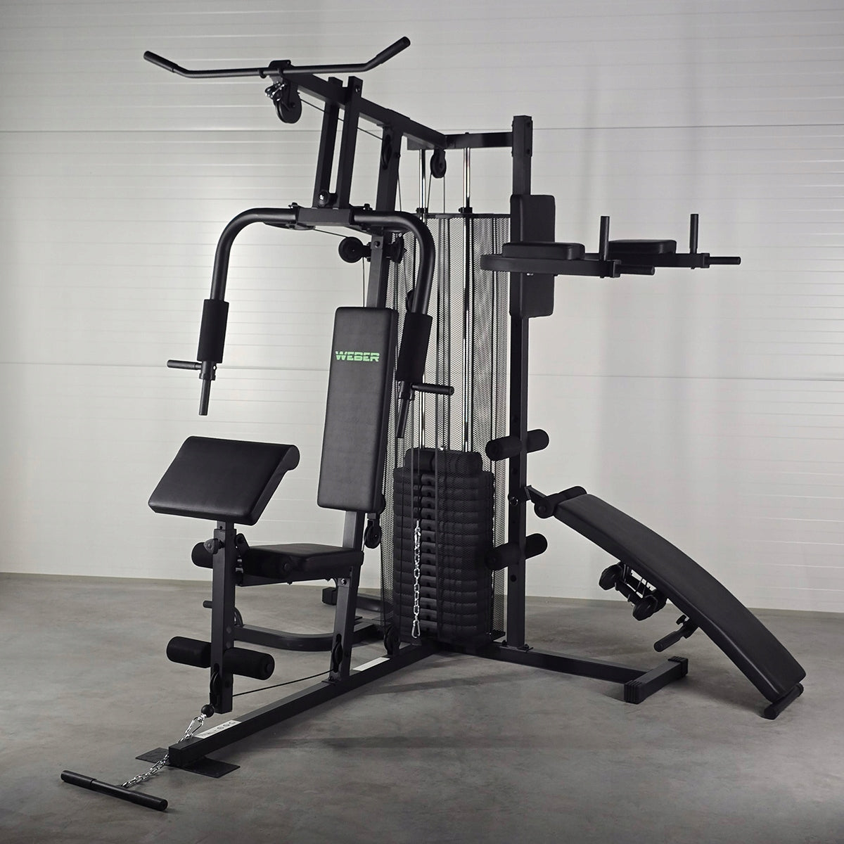 Training atlas for exercise home gym Weber TF-7005A+ bench Manufacturer code 29010003
