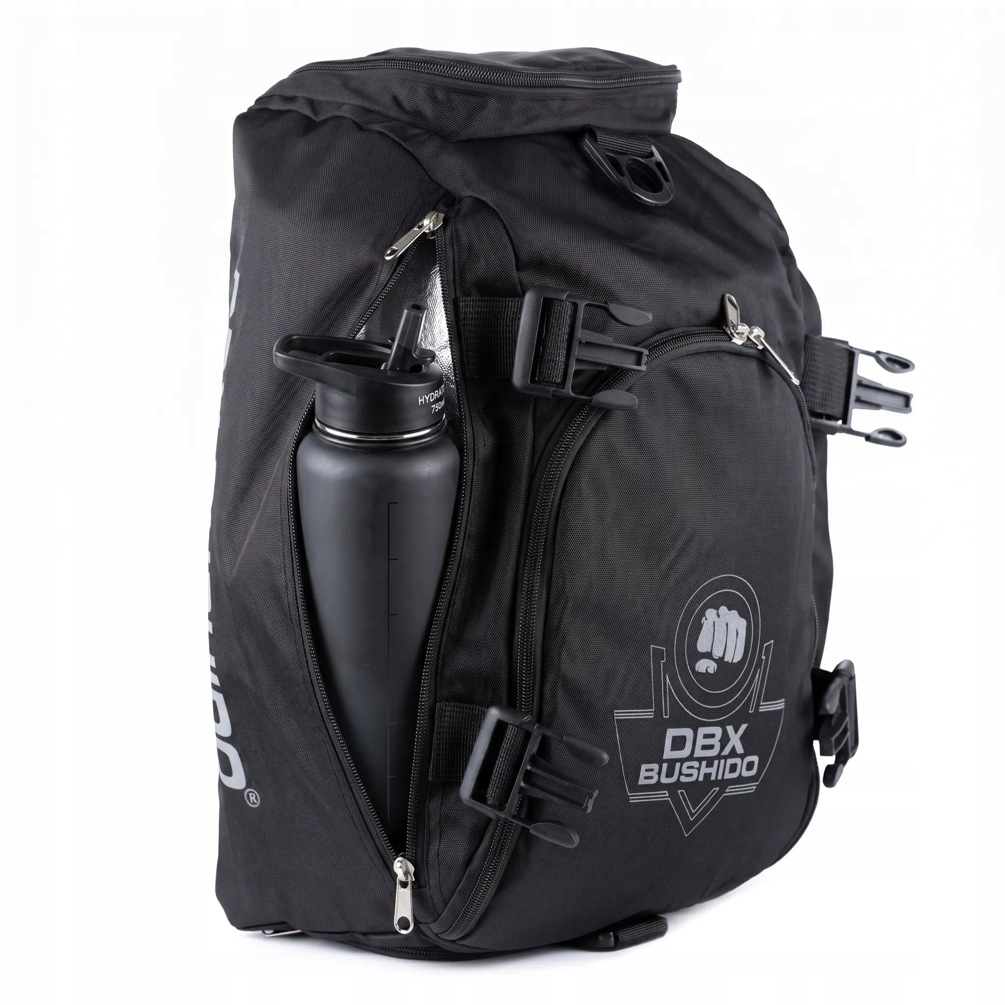 Training backpack sports bag black 3in1 shoulder 25 liters DBX Bushido Kind bag