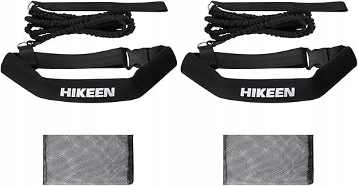 Training belt for swimming in the pool elastic resistance band 3,6 M 2 pcs.