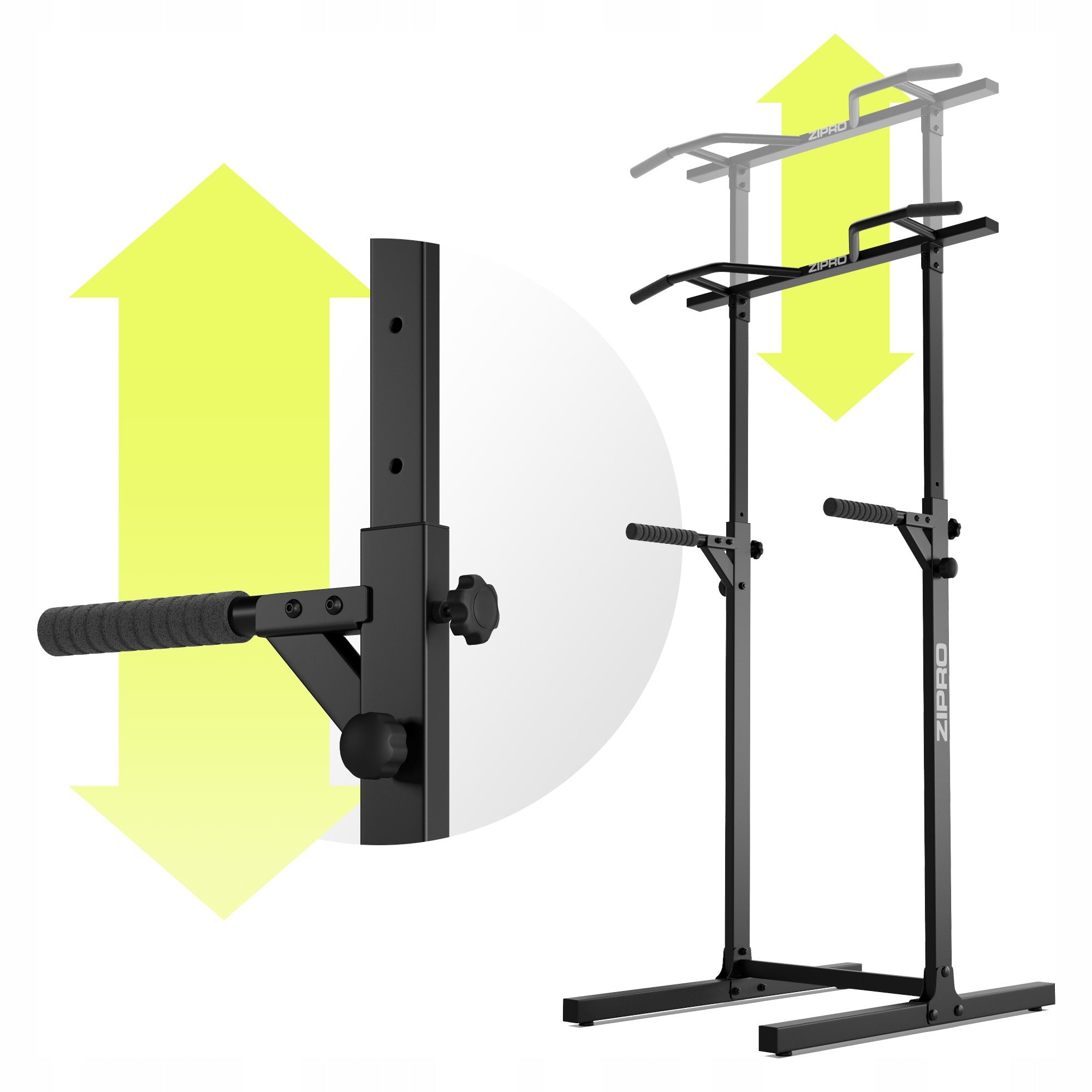 Training handrails multifunctional dips stationary adjustable bar Zipro For multifunctional
