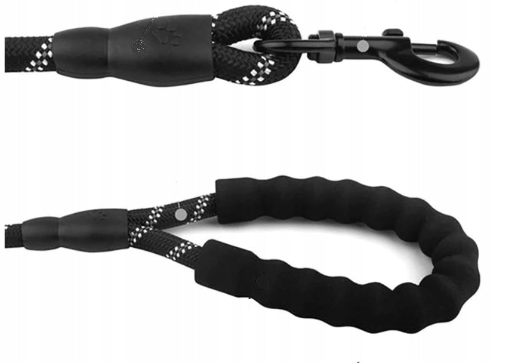 Training leash black cord durable thick long 3 m Manufacturer code EB249