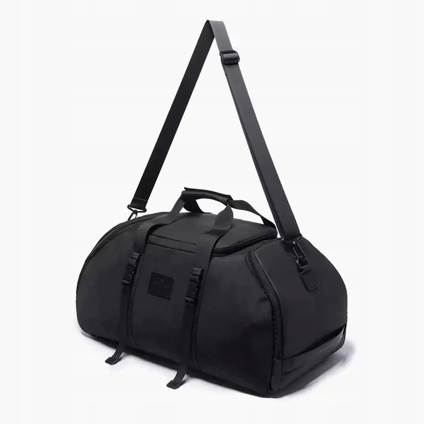 Training sports bag with 2in1 BACKPACK function with shoe compartment – 40L Additional features adjustable suspenders adjustable support strap ventilated pocket water resistance