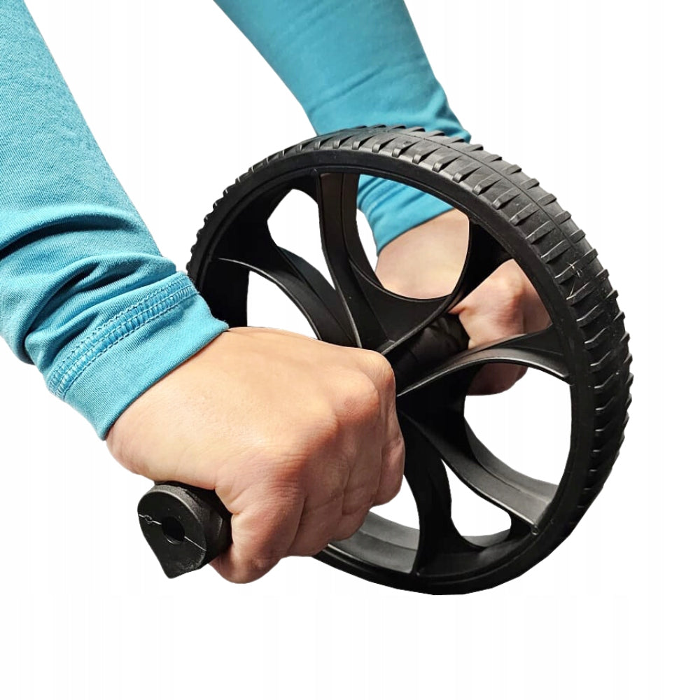 Training wheel for abdominal muscle exercises black GRAND Manufacturer code SF303