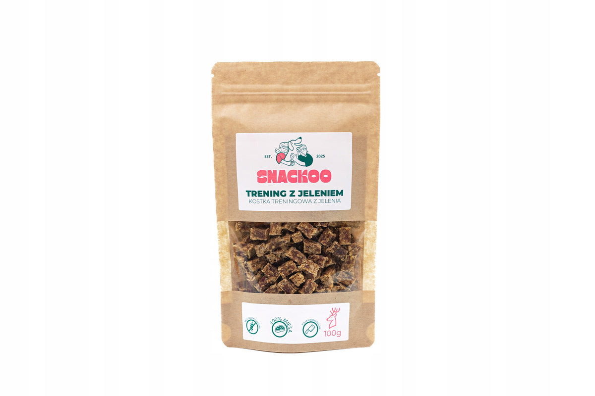 Training with deer 100g Flavor deer