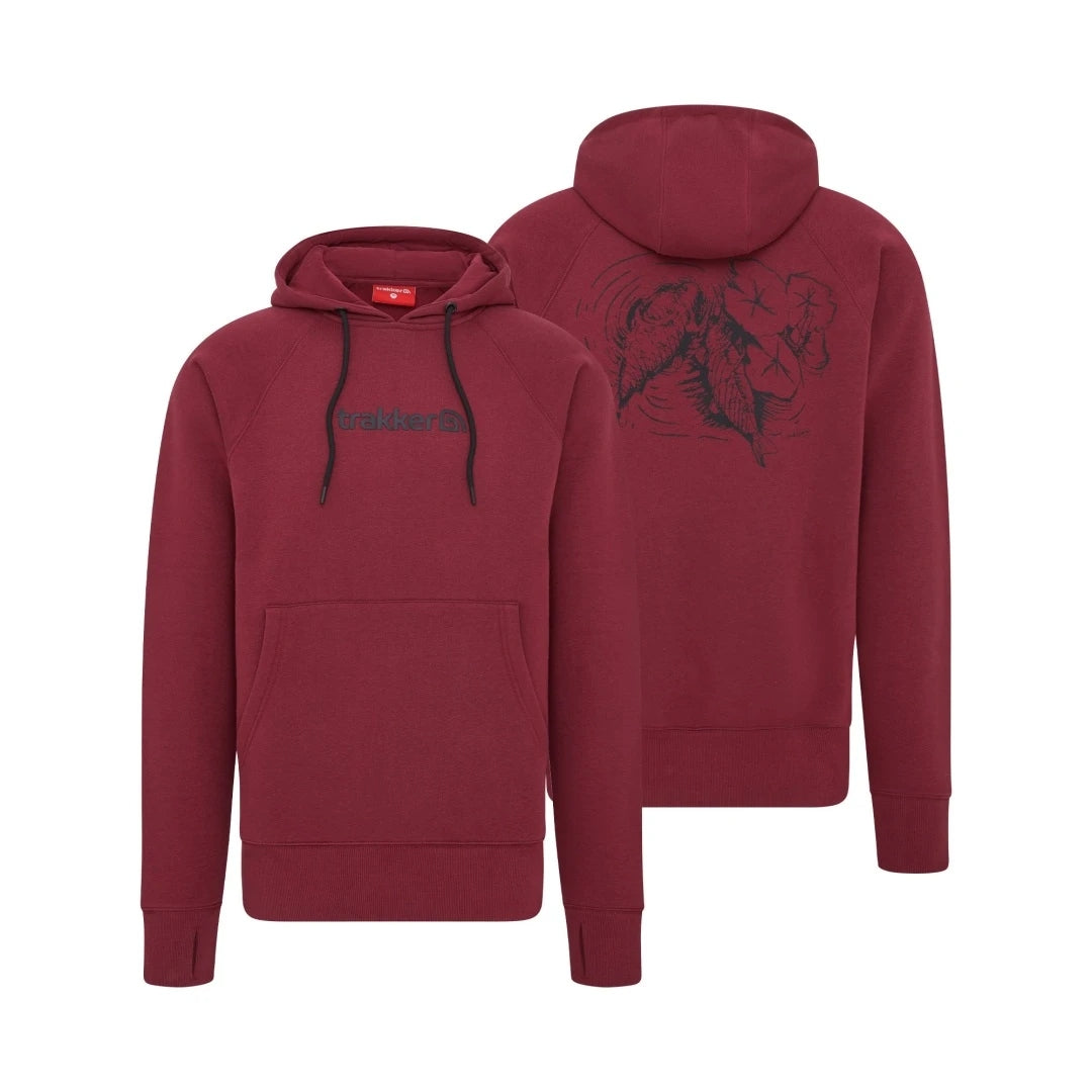 Trakker Ripple Hoody XL Sweatshirt - Limited Edition Fishing Hoodie