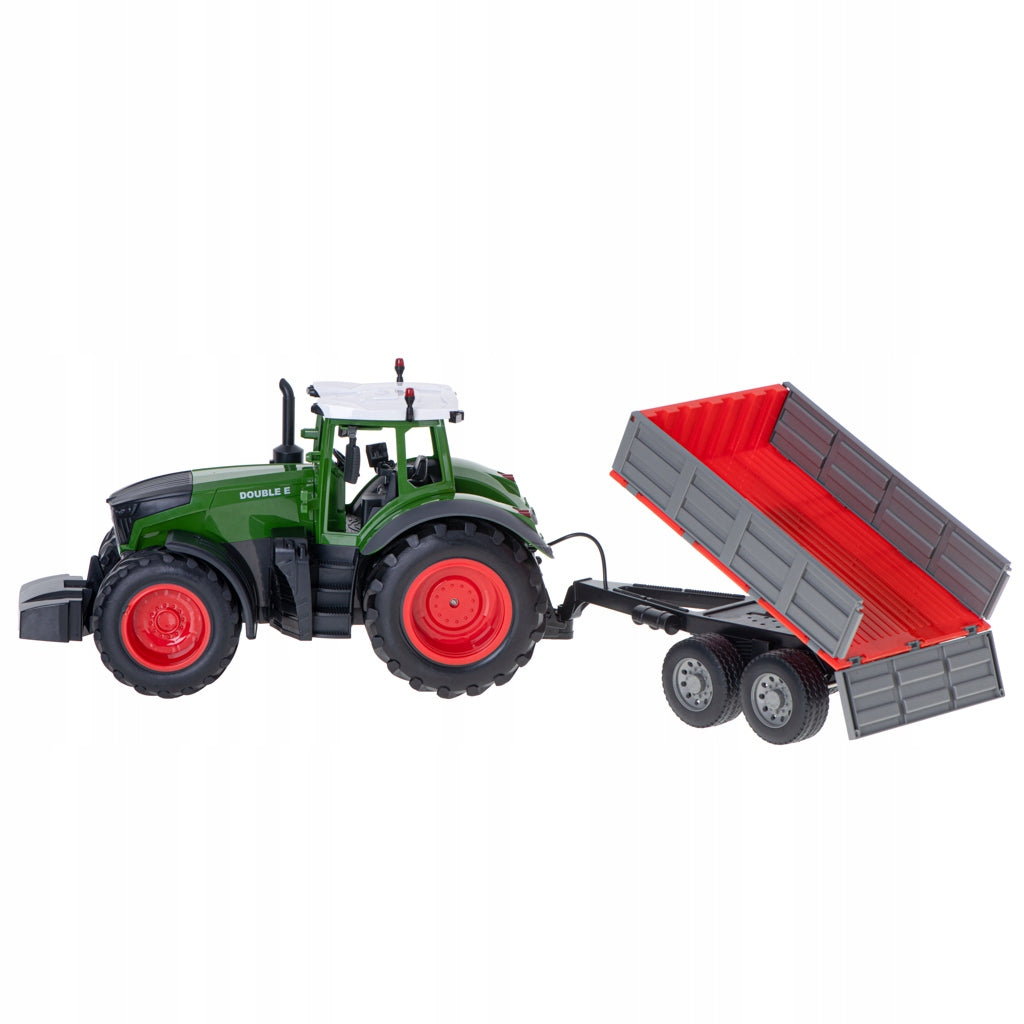 Ferngesteuerter Traktor mit Hubanhänger 