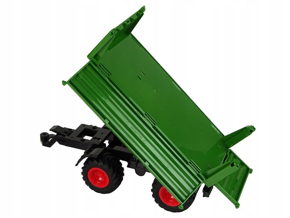 Ferngesteuerter Traktor mit Anhänger Lean Toys 1:24 