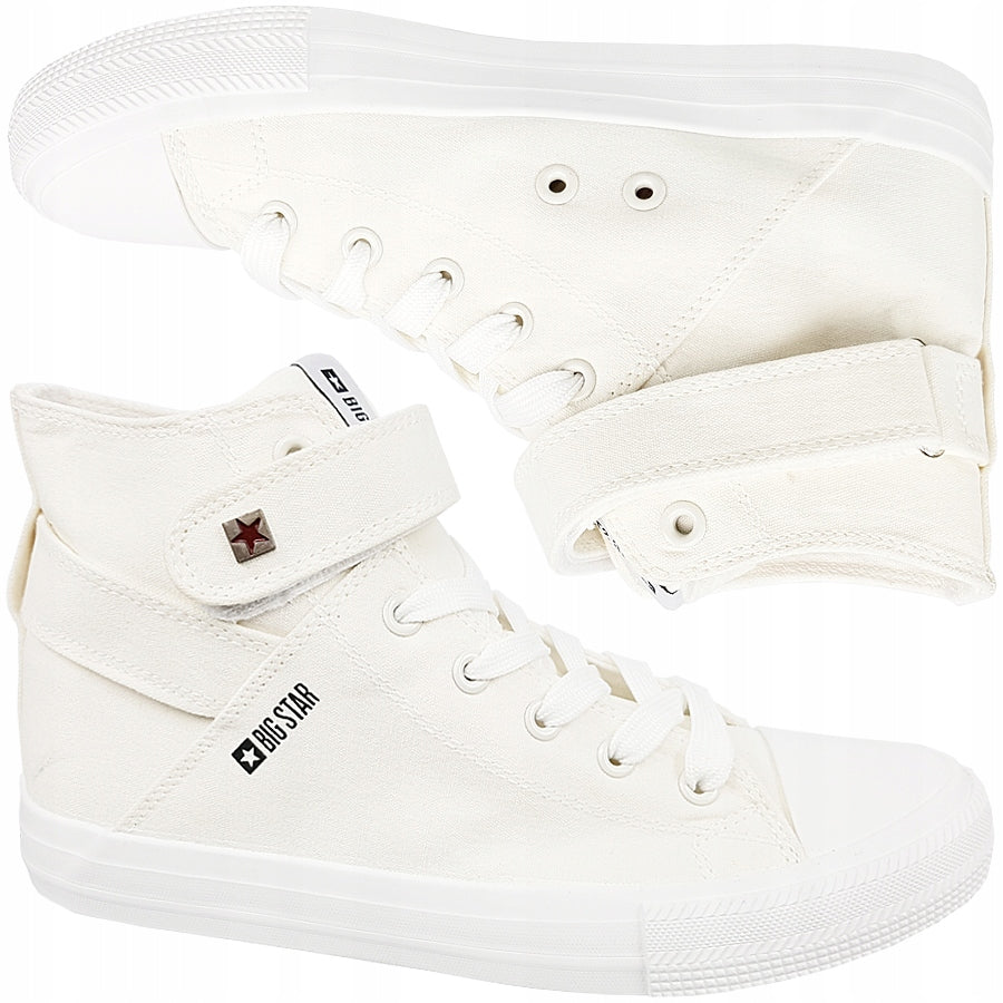 Sportschuhe für Damen Big Star, weiß 