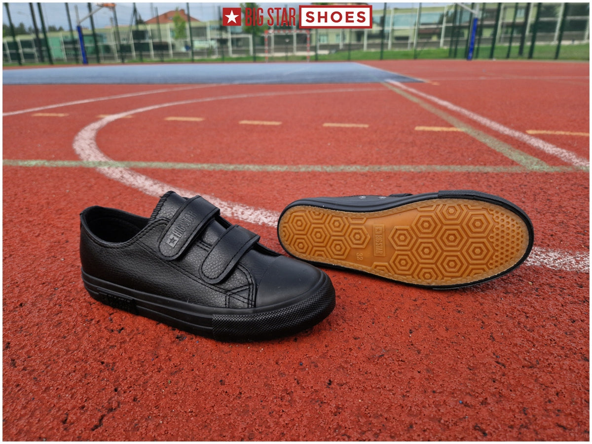 Sportschuhe für Mädchen und Jungen Big Star, schwarz 