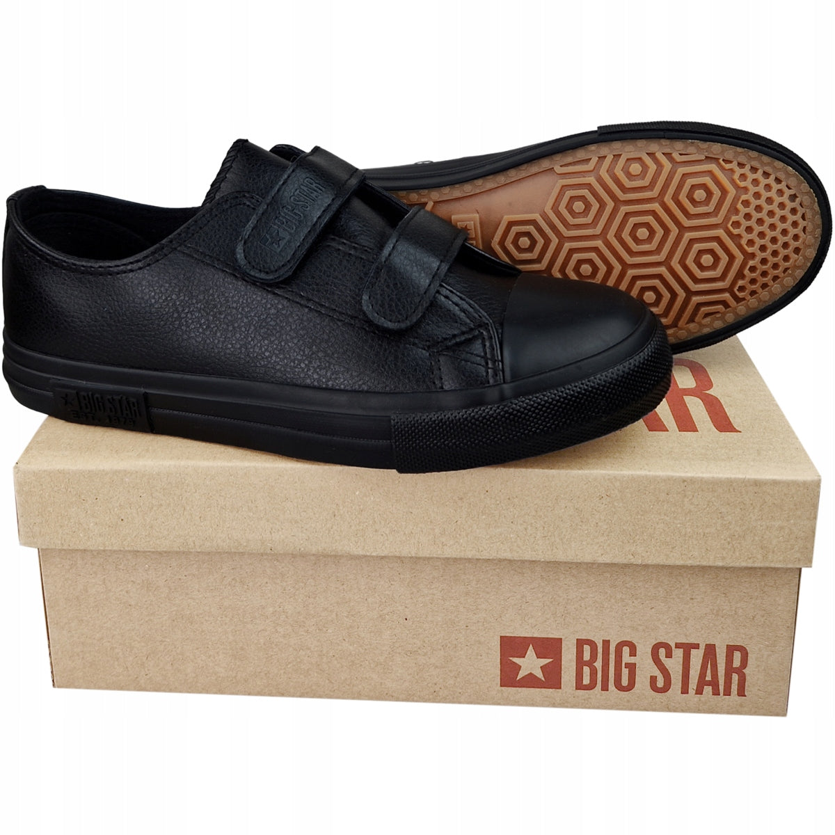 Sportschuhe für Mädchen und Jungen Big Star, schwarz 