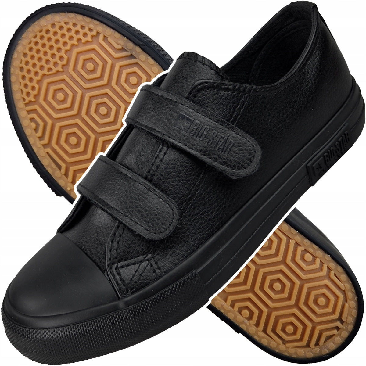 Sportschuhe für Mädchen und Jungen Big Star, schwarz 