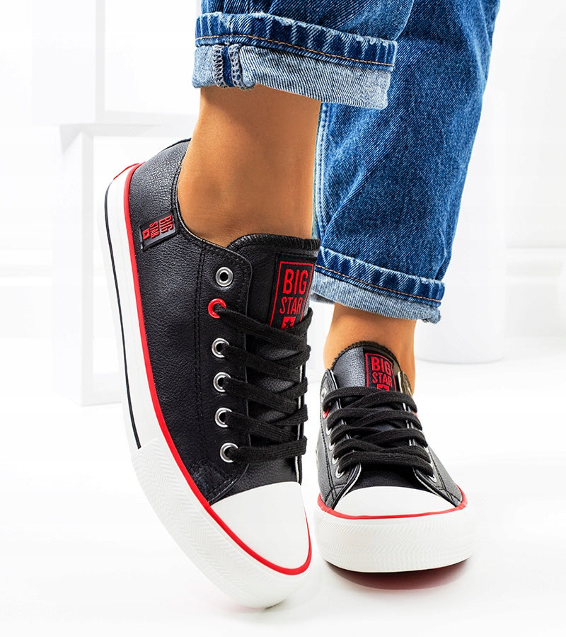 Sportschuhe für Damen Big Star W JJ274129, schwarz 