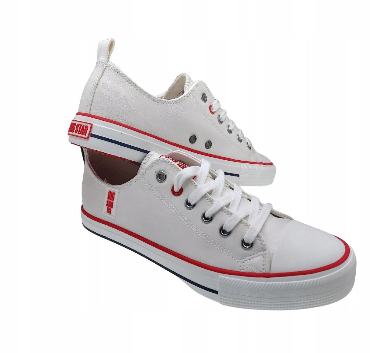 Sportschuhe für Herren Big Star M JJ174069, weiß 