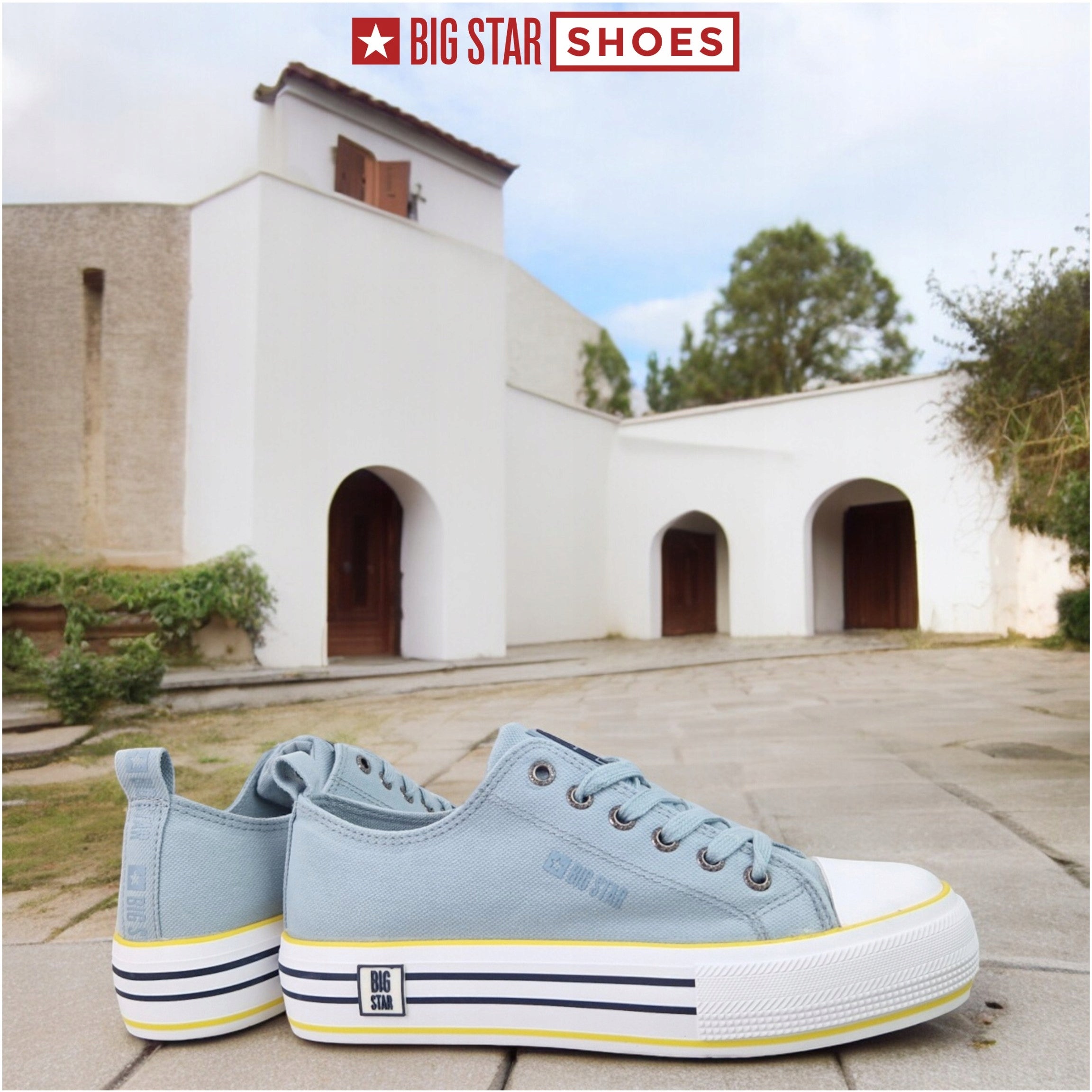 Freizeitschuhe für Damen Big Star 11444-21, blau 