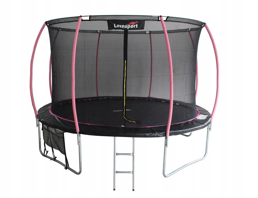 Trampoline LEAN Sport Max 12ft Black and Pink