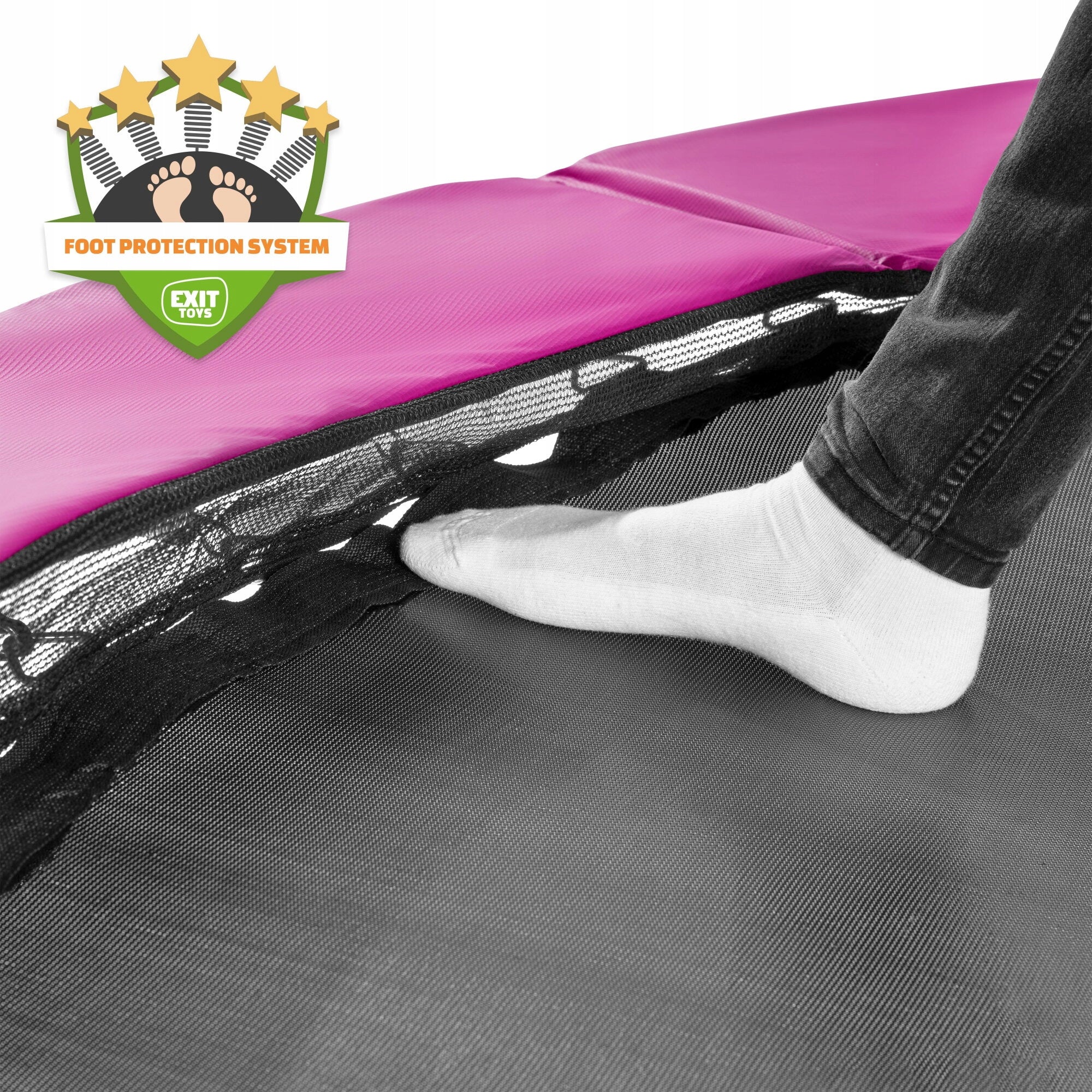 Trampoline Silhouette EXIT ø183cm - pink Brand Exit
