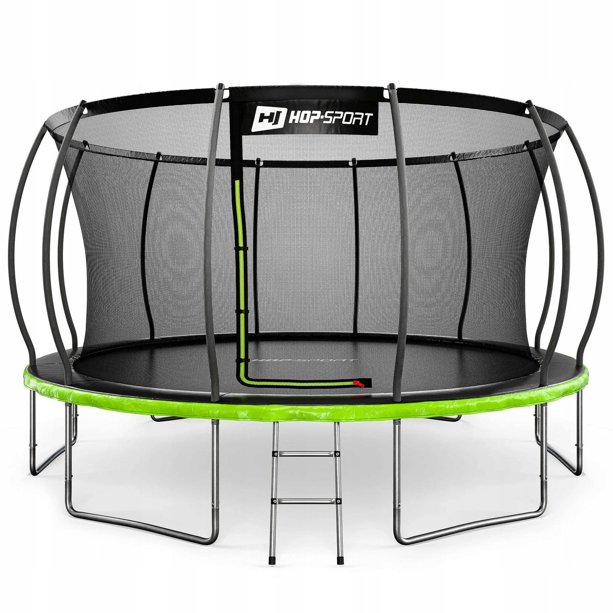 Trampoline pumpkin large garden for children 427cm 14ft ladder sturdy