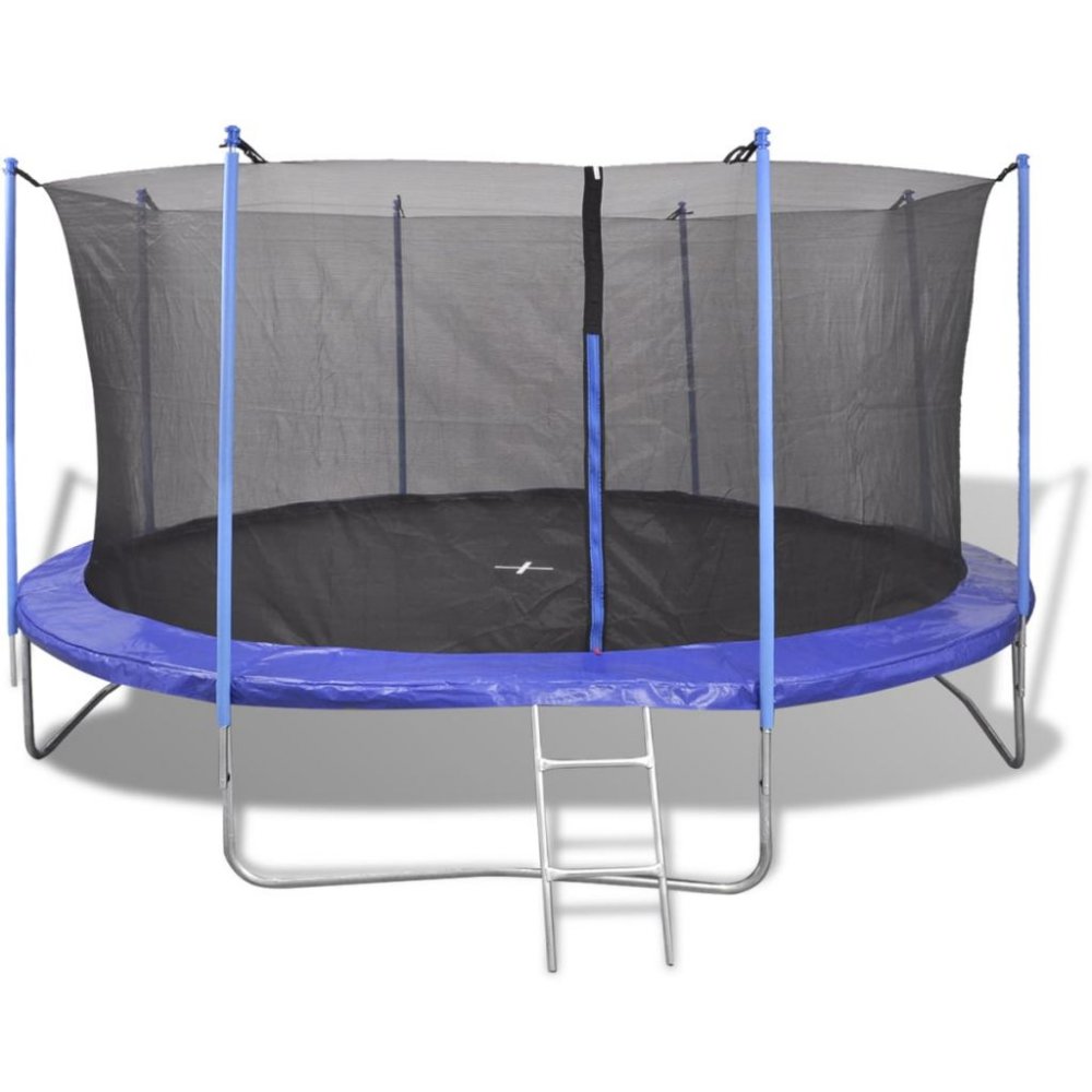 Trampoline with accessories, set of 5 parts, 3,96 m Max. weight load 130 kg
