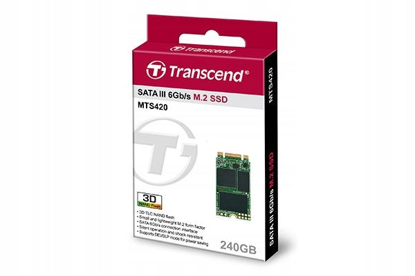 Transcend MTS420S, 240GB Manufacturer Transcend