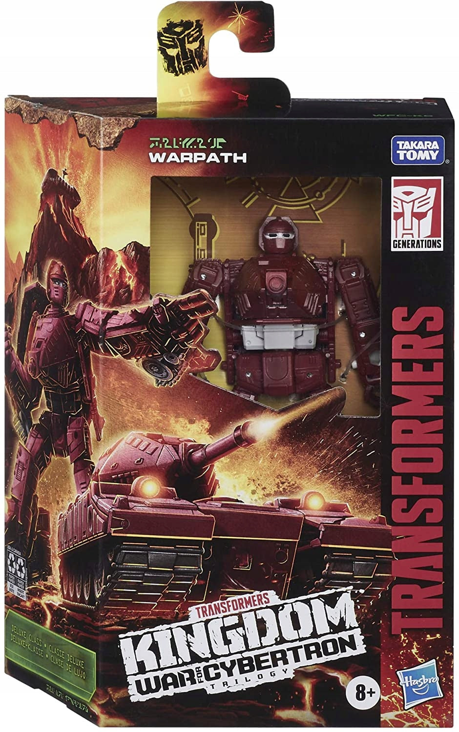 Hasbro Transformers War For Cybertron Kingdom Warpath 