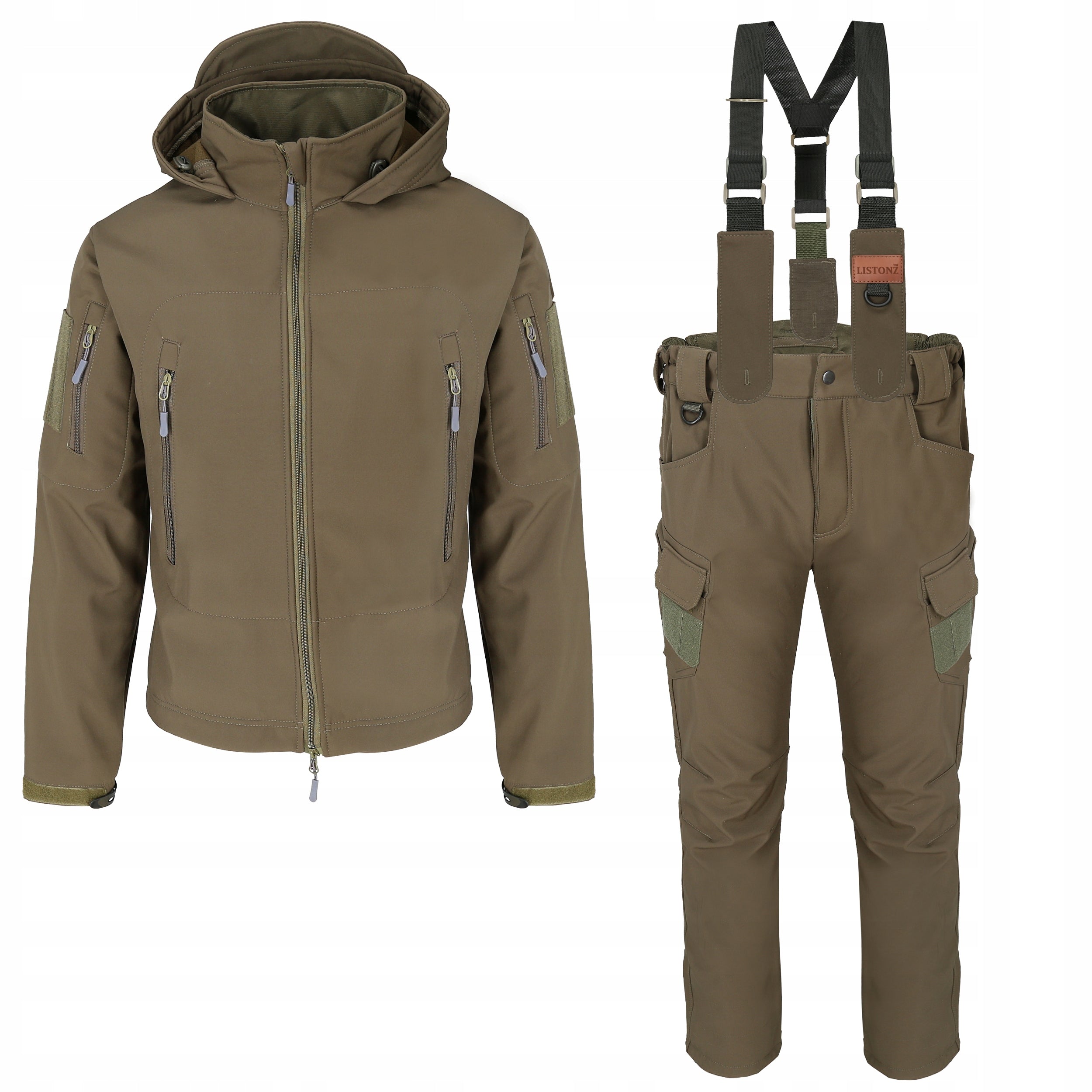 Transitional Set BARS DUSPO CAMOUFLAGE Various Designs Waterproof -1° to C 15 Color brown