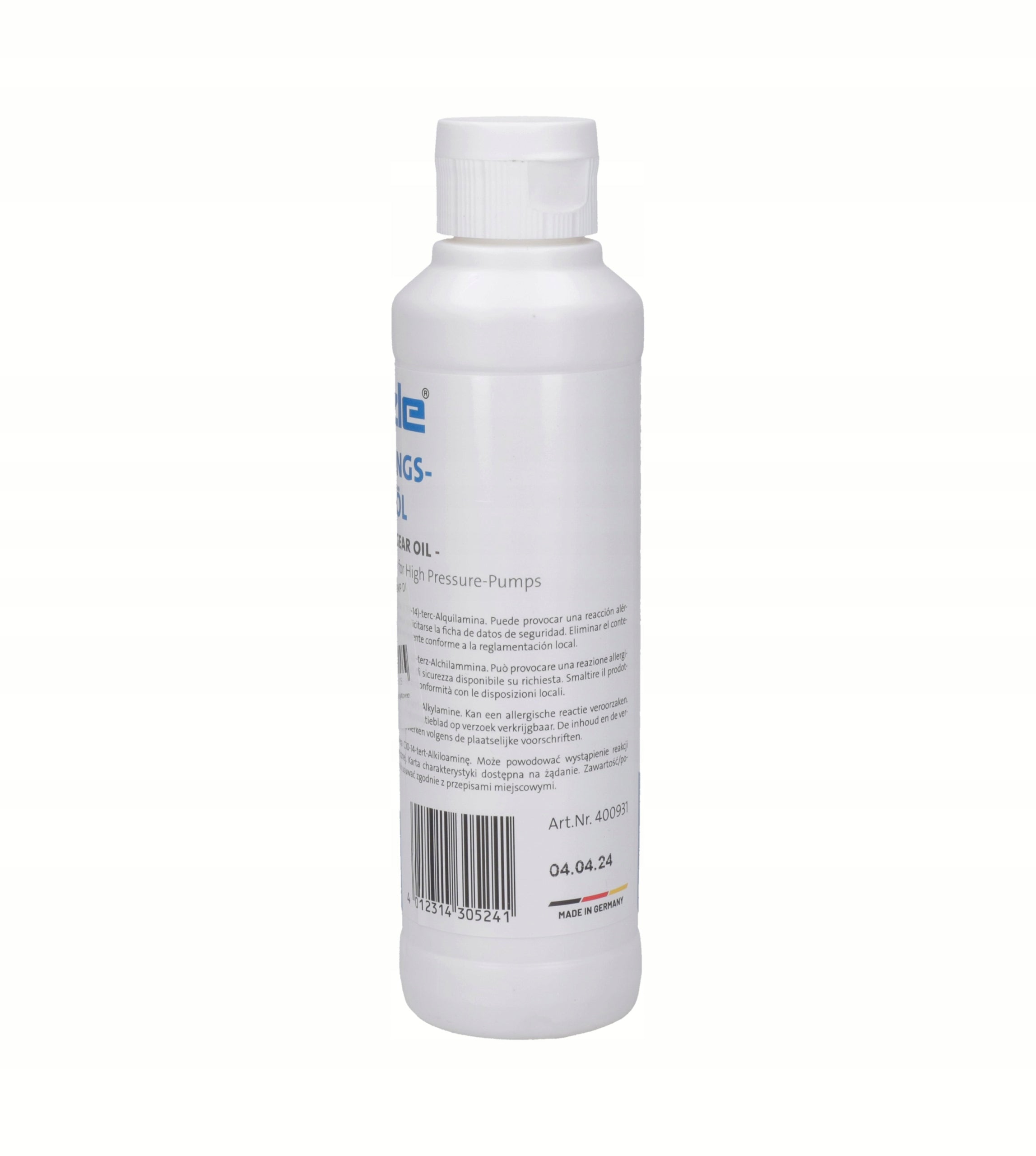 Transmission oil for pumps Kranzle 0,25L original Brand Kränzle