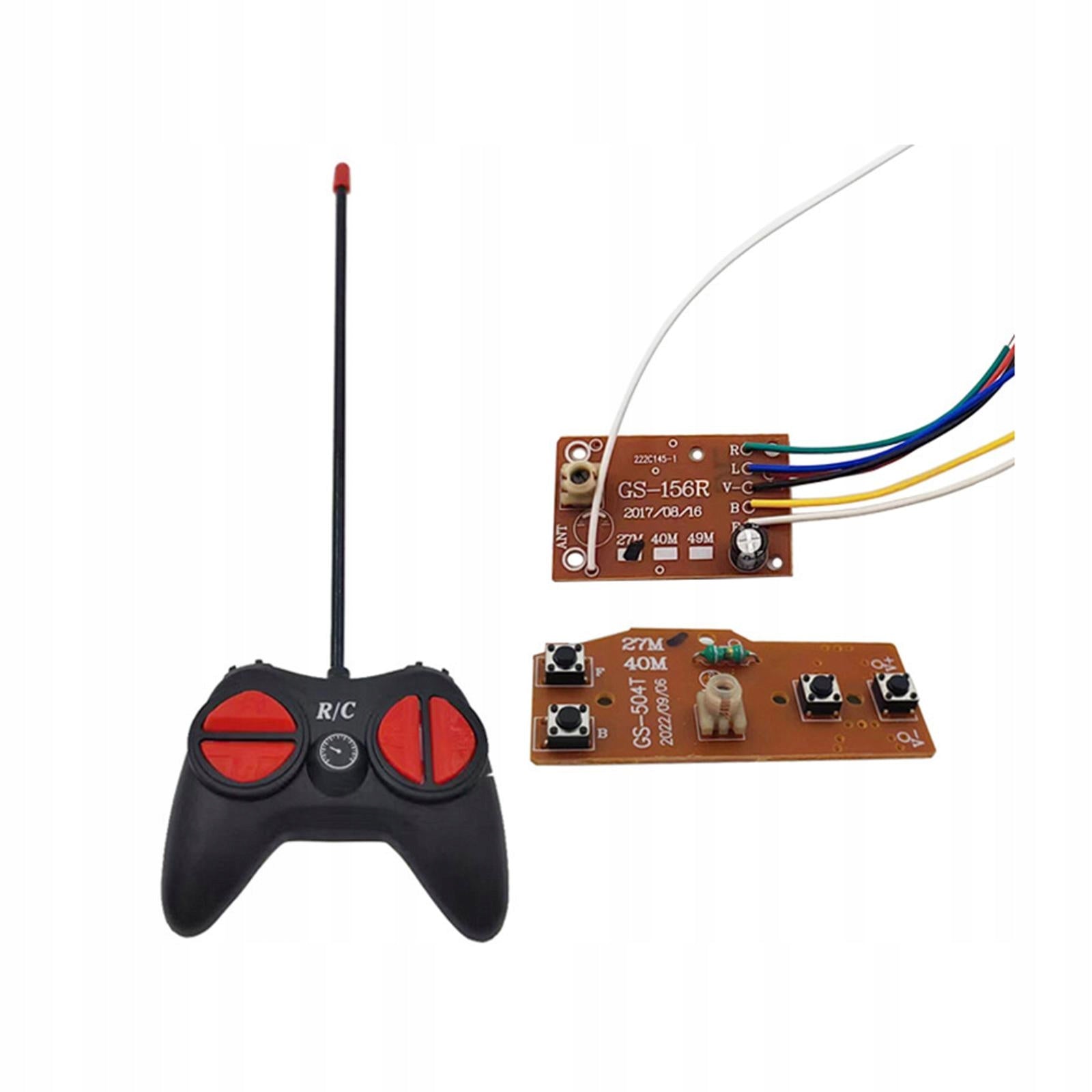 Transmitter Board Receiver Board Radio System with Remote Control 4CH for Kind parts