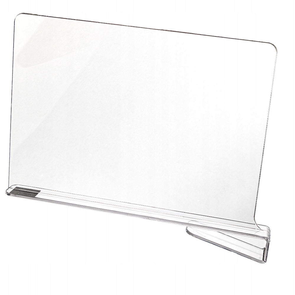Transparent Bookcase Compartment For Cabinet Organizer - 300X200 mm - 6 pcs