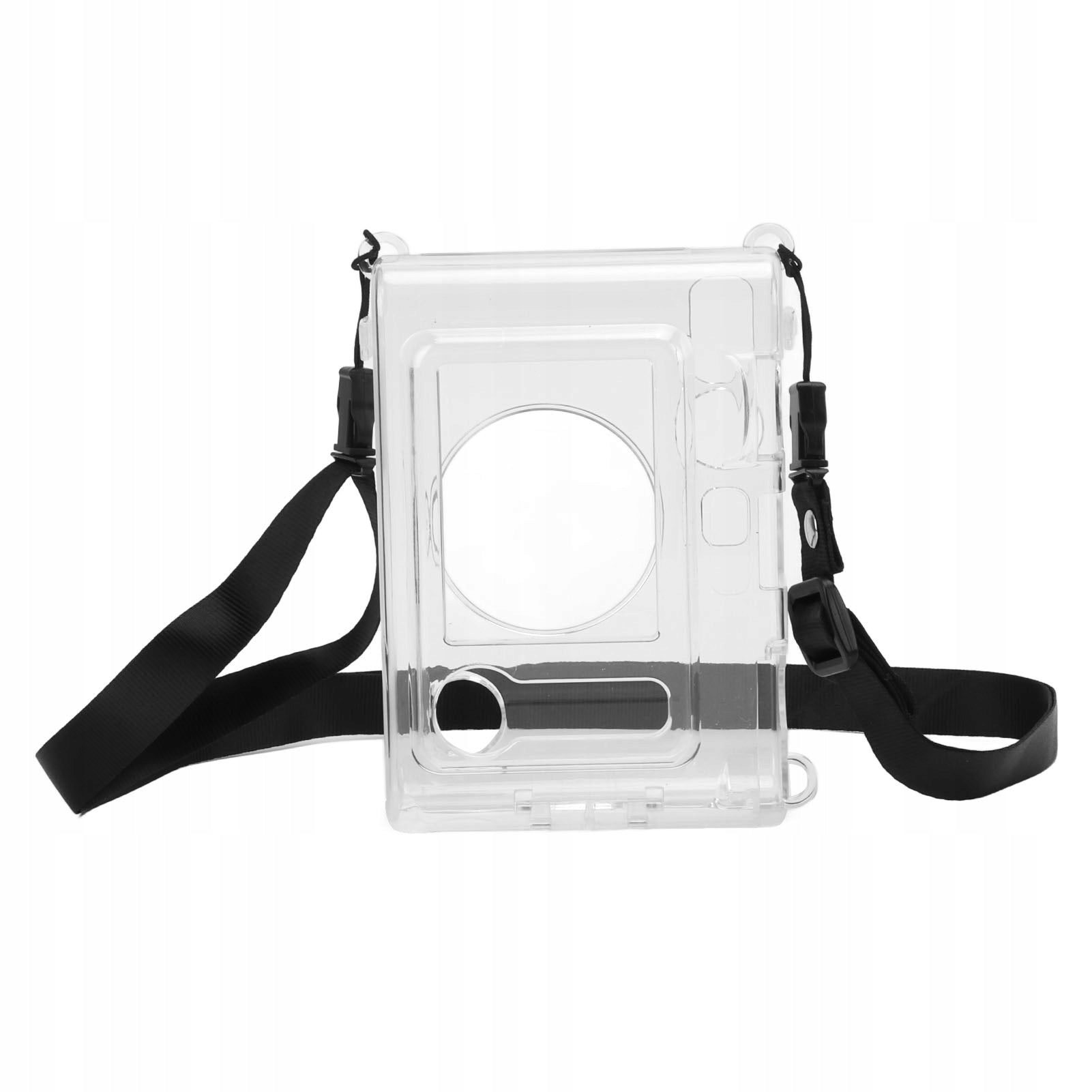 Transparent Camera Case Transparent Protective Case with Strap for JI