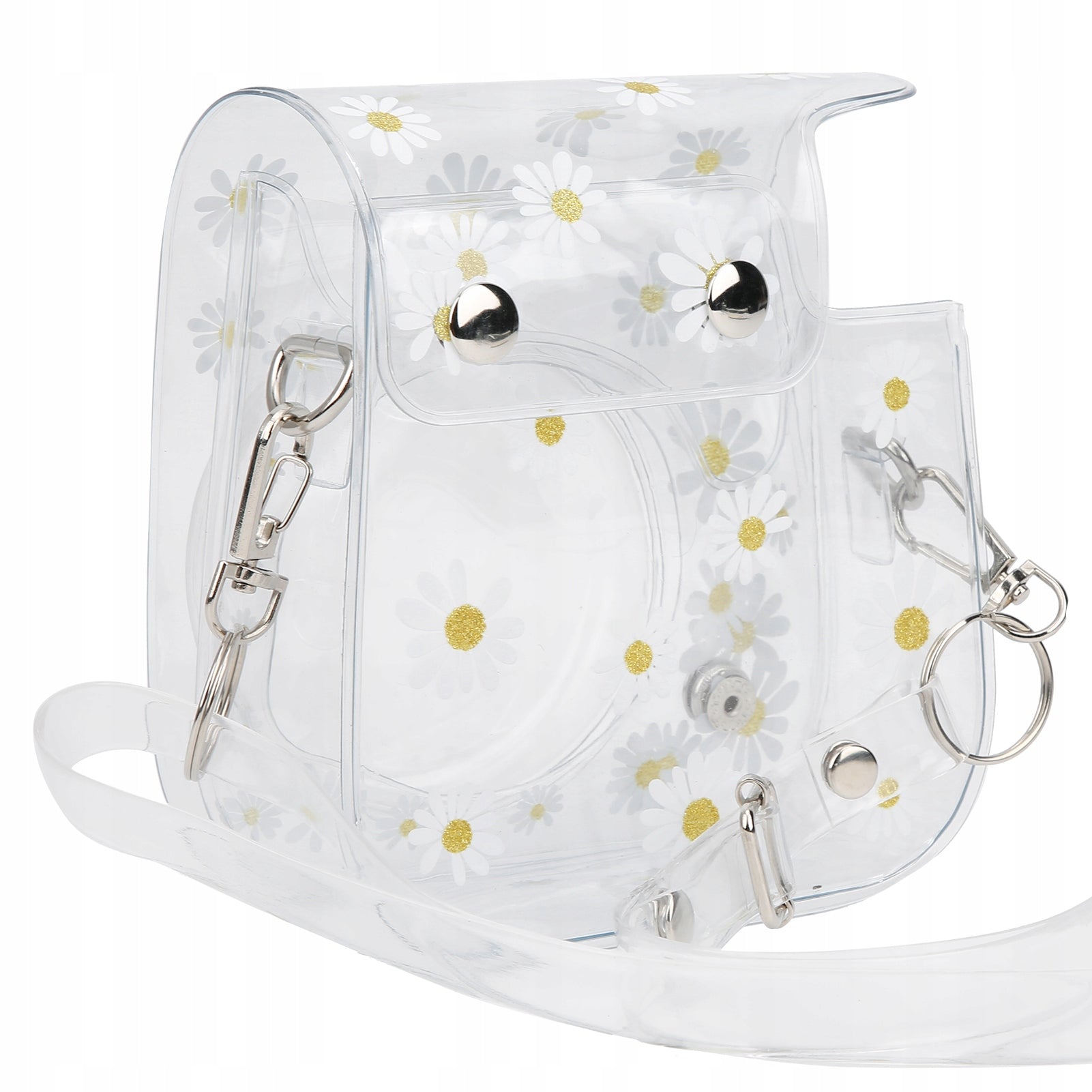 Transparent Small Camera Bag PVC Pouch with Shoulder Strap for NA Brand no brand