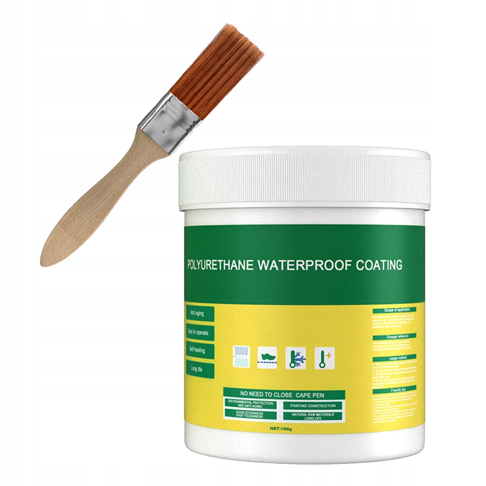 Transparent waterproof sealing adhesive with